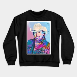 Poster Art Toby Keith Crewneck Sweatshirt